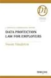 Book cover of Data Protection Law for Employers by Susan Singleton