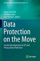 Book cover of Data Protection on the Move by Unknown