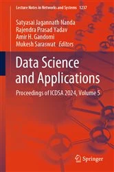 Book cover of Data Science and Applications by Satyasai Jagannath Nanda