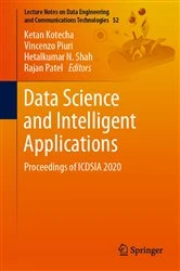 Book cover of Data Science and Intelligent Applications by Ketan Kotecha