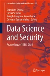 Book cover of Data Science and Security by Samiksha Shukla