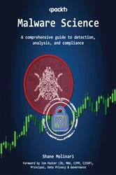 Book cover of Data Science for Malware Analysis by Shane Molinari