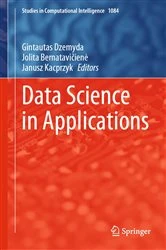 Book cover of Data Science in Applications by Gintautas Dzemyda