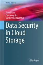 Book cover of Data Security in Cloud Storage by Yuan Zhang