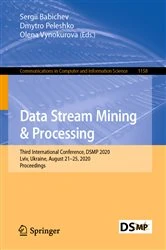 Book cover of Data Stream Mining & Processing by Sergii Babichev