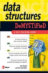 Book cover of Data Structures Demystified by Jim Keogh