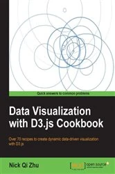 Book cover of Data Visualization with D3.js Cookbook by Nick Qi Zhu