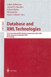 Book cover of Database and XML Technologies by Zohra Bellahsène