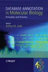 Book cover of Database Annotation in Molecular Biology by Arthur M. Lesk