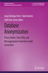 Book cover of Database Anonymization by Josep Domingo-Ferrer
