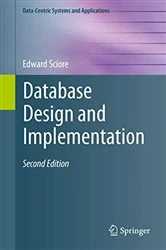Book cover of Database Design and Implementation by Edward Sciore