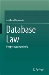 Book cover of Database Law by Anirban Mazumder