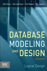 Book cover of Database Modeling and Design (5th ed.) by Toby J. Teorey