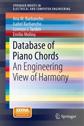 Book cover of Database of Piano Chords by Ana M. Barbancho