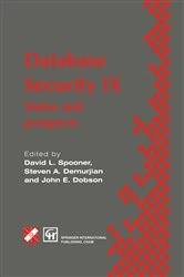 Book cover of Database Security IX by David L. Spooner