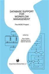 Book cover of Database Support for Workflow Management by Paul Grefen
