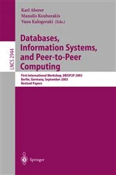 Book cover of Databases, Information Systems, and Peer-to-Peer Computing by Karl Aberer