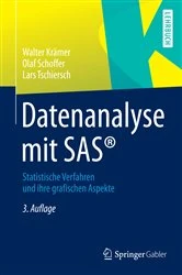 Book cover of Datenanalyse mit SAS® (3rd ed.) by Walter Krämer