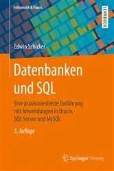 Book cover of Datenbanken und SQL (5th ed.) by Edwin Schicker