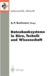 Book cover of Datenbanksysteme in Büro, Technik und Wissenschaft by Alejandro P. Buchmann