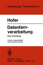 Book cover of Datenfernverarbeitung (2nd ed.) by H. Hofer
