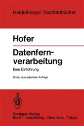 Book cover of Datenfernverarbeitung (3rd ed.) by H. Hofer