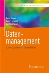 Book cover of Datenmanagement by Peter Bühler