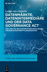 Book cover of Datenmärkte, Datenintermediäre und der Data Governance Act by Unknown