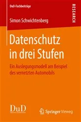 Book cover of Datenschutz in drei Stufen by Unknown