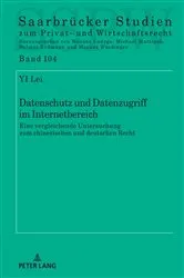 Book cover of Datenschutz und Datenzugriff im Internetbereich by Michael Martinek