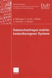 Book cover of Datenschutzfragen mobiler kontextbezogener Systeme by Unknown