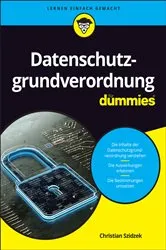 Book cover of Datenschutzgrundverordnung für Dummies by Christian Szidzek