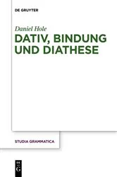 Book cover of Dativ, Bindung und Diathese by Unknown