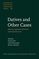 Book cover of Datives and Other Cases by Daniel Hole