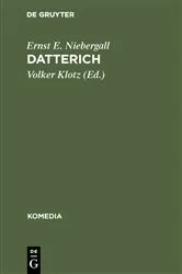 Book cover of Datterich by Ernst E. Niebergall