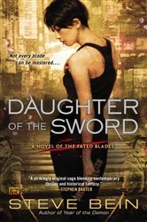 Book cover of Daughter of the Sword by Steve Bein