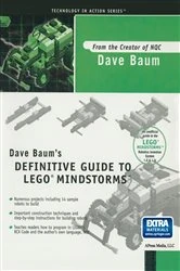 Book cover of Dave Baum's Definitive Guide to LEGO MINDSTORMS by Dave Baum