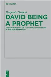 Book cover of David Being a Prophet by Benjamin Sargent
