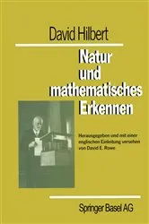 Book cover of David Hilbert Natur und mathematisches Erkennen by D.E. Rowe
