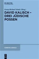 Book cover of David Kalisch – drei jüdische Possen by Georg-Michael Schulz