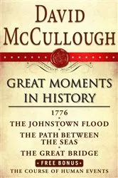 Book cover of David McCullough Great Moments in History E-book Box Set by David McCullough