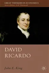 Book cover of David Ricardo by J. King