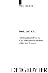 Book cover of David und Klio by André Heinrich