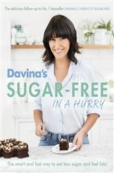 Book cover of Davina's Sugar-Free in a Hurry by N/A