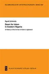 Book cover of Dawn for Islam in Eastern Nigeria by Egodi Uchendu