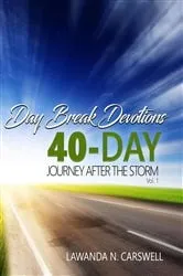 Book cover of Day Break Devotions by Lawanda N Carswell