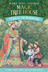 Book cover of Day of the Dragon King by Mary Pope Osborne