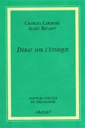 Book cover of Débat sur l'éthique by Unknown