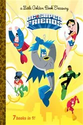 Book cover of DC Super Friends Little Golden Book Treasury (DC Super Friends) by Golden Books