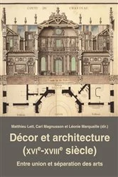 Book cover of Décor et architecture (XVIe–XVIIIe siècle) by Matthieu Lett